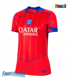 Paris Saint-Germain Tricou Fotbal Replică 2025-26 Femei Treilea